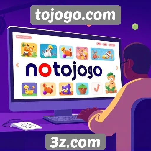 Experiência do usuário no site de jogos tojogo.com